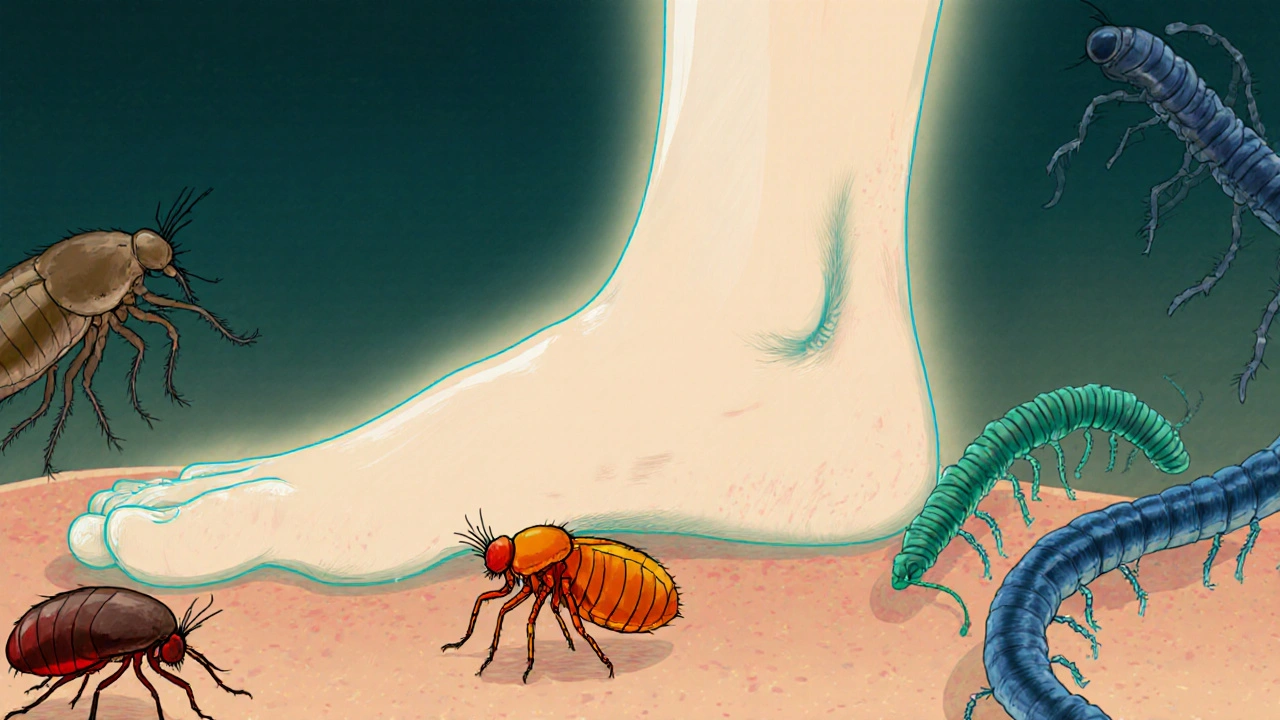 Global Prevalence of Skin Parasites & Their Eggs