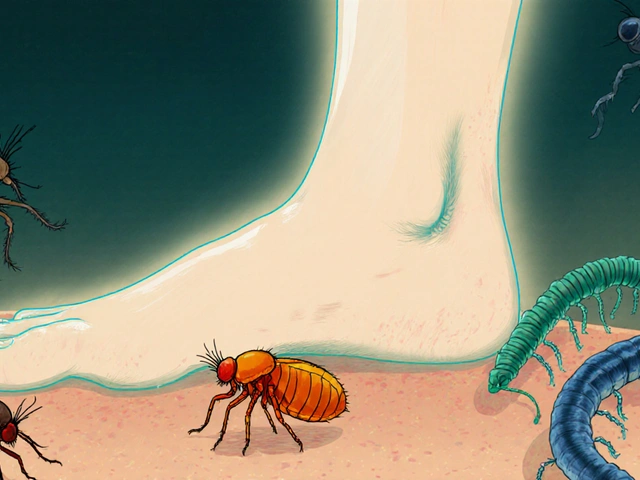 Global Prevalence of Skin Parasites & Their Eggs