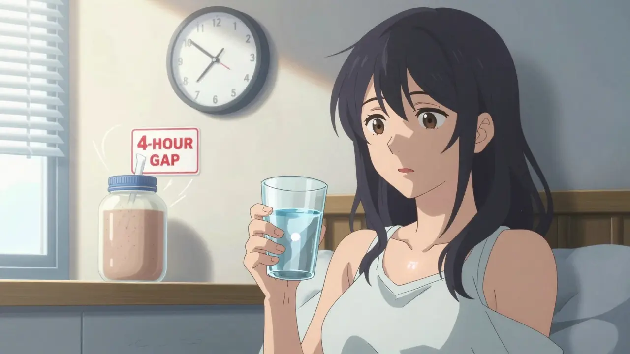 Protein Shakes and Levothyroxine: How to Time Your Morning Dose Right